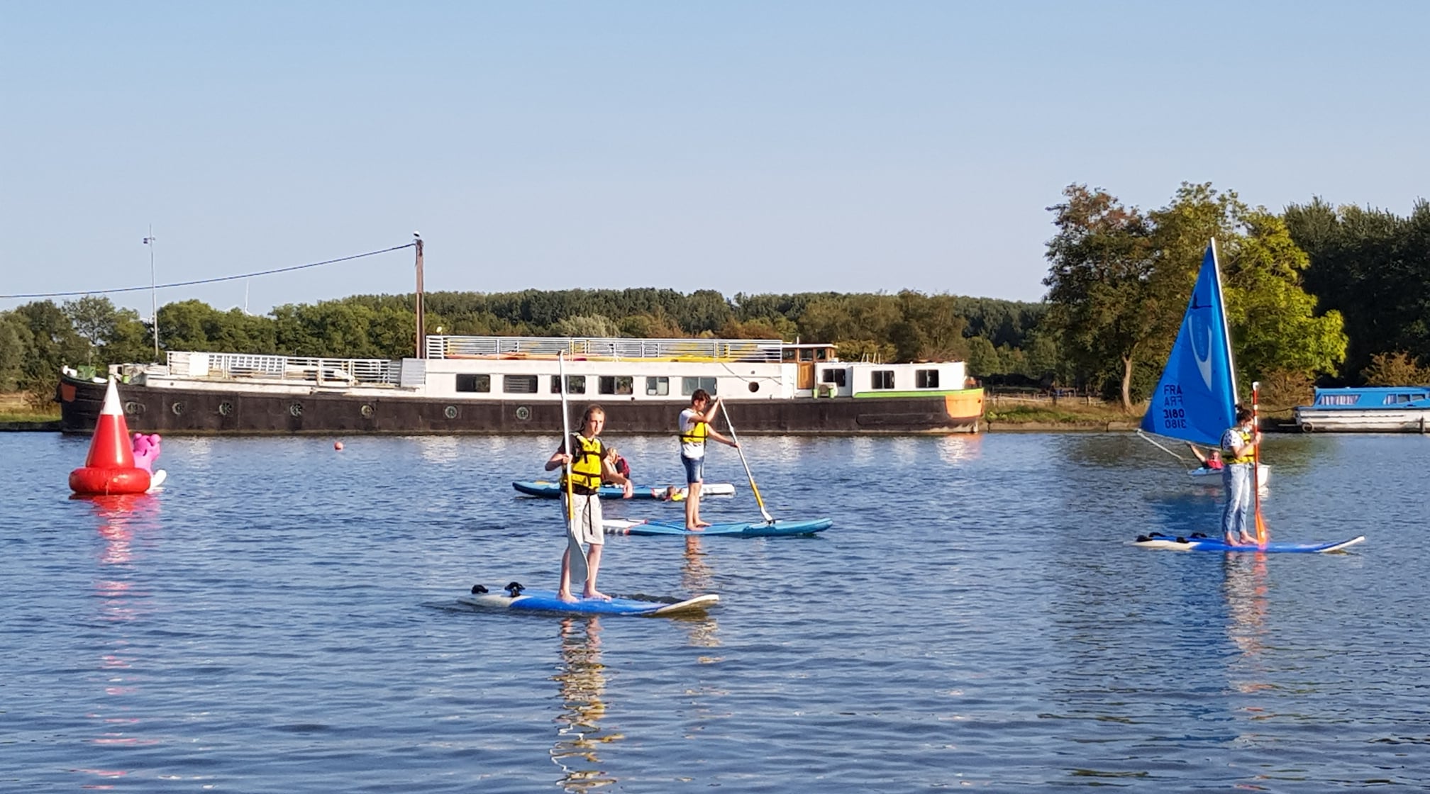 Sortie en canoë et paddle au CDPA Bassin-Rond